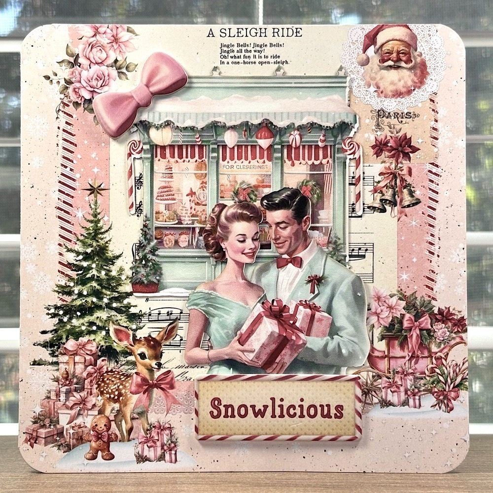 Handmade Christmas Greeting Card